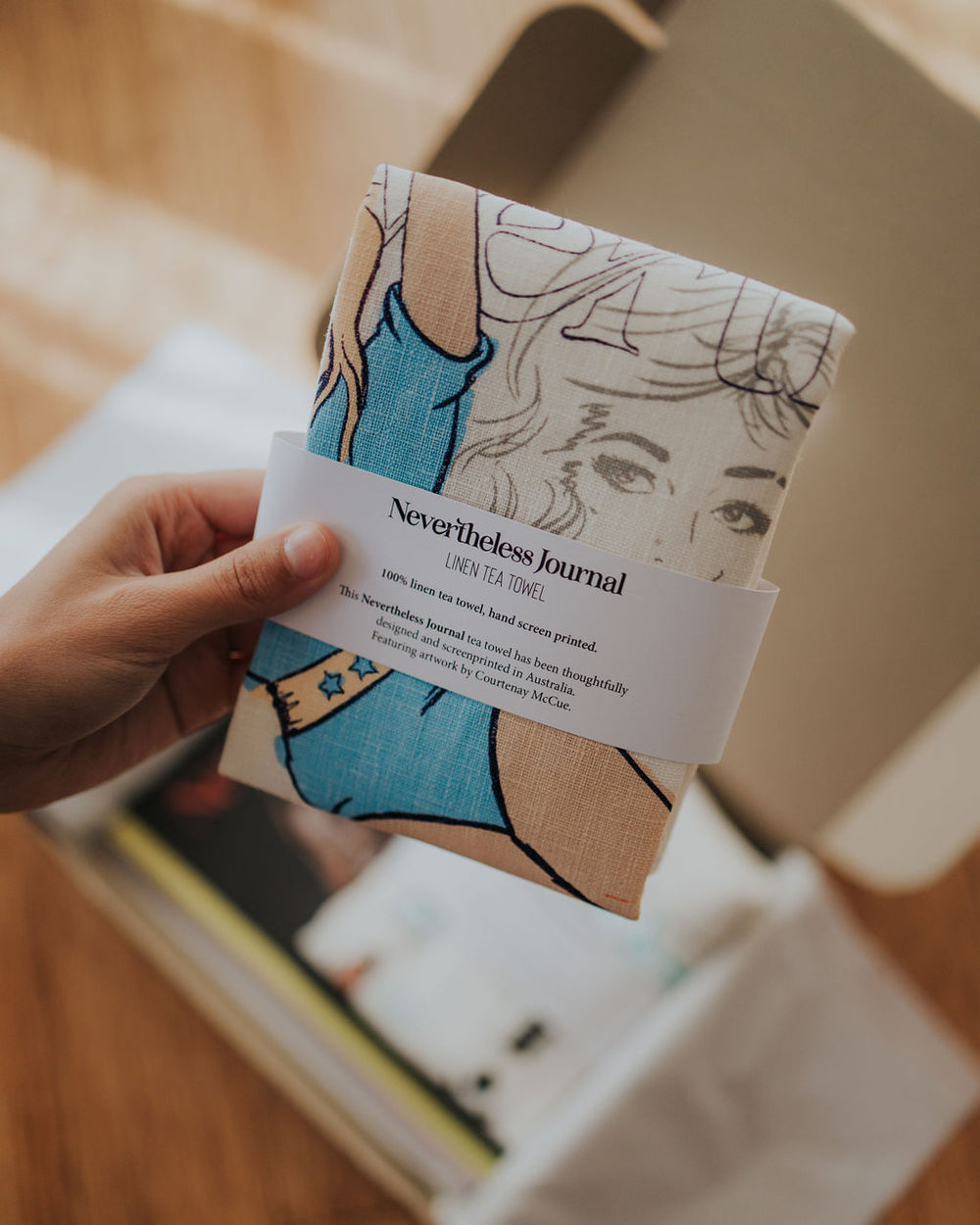 'Spill The Tea' - Journal + Tea Towel