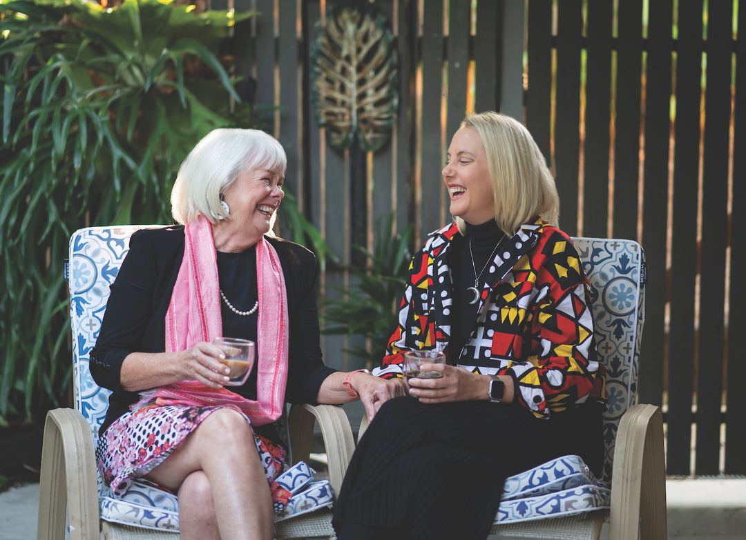 Conversations with my mother: Anne + Claire Carlin