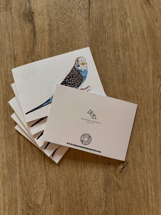 Gift Cards - White Budgies