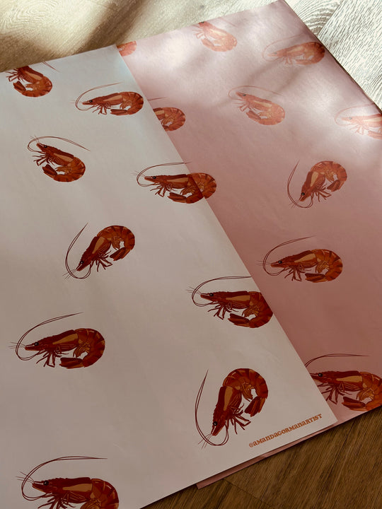 Gift Wrap - Prawns 3-pack